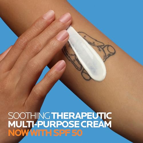 La Roche-Posay Cicaplast Balm B5 UV SPF 50, Vitamin B5 + Shea Butter + Tribioma + Madecassoside + Zinc Oxide Sunscreen