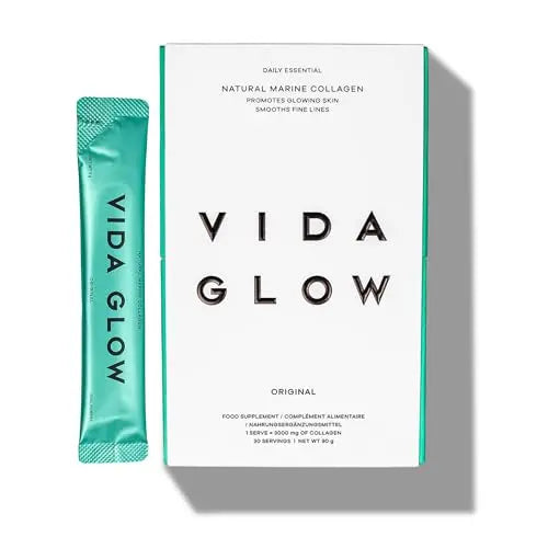 Vida Glow - Natural Hydrolysed Marine Collagen Sachets | Promotes Glowing Skin + Smooths Fine Lines Vida Glow Au supplements