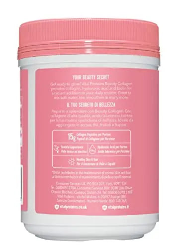 Vital Proteins Beauty Collagen Peptides Powder Strawberry Lemon 271g VITAL PROTEINS Au supplements
