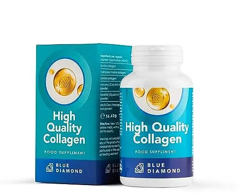 Premium 90 Marine Capsules - 530mg Natural Marine Collagen with Porcine & Bovine Collagen BLUE DIAMOND Au supplements