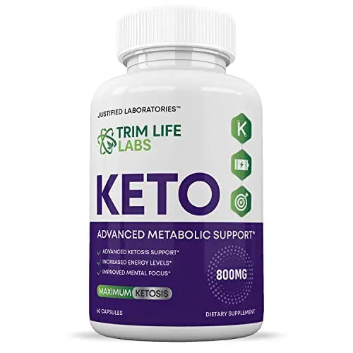 (5 Pack) Trim Life Labs Keto Pills Includes Apple Cider Vinegar Patented goBHB® Exogenou Justified Laboratories Au supplements