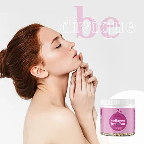 Collagen Capsules Divique Collagen Hyaluron 1500mg Collagen Peptides Type 1, 2, 3, 5, 10 Divique Au supplements