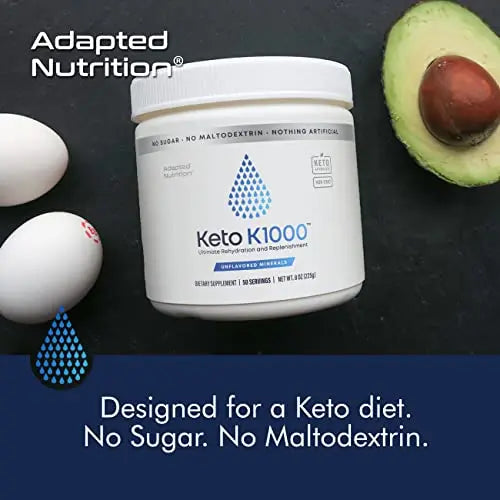 Hi-Lyte Keto K1000 Electrolyte Powder | Unflavored | Hydration Supplement Drink Mix Hi-Lyte Au supplements