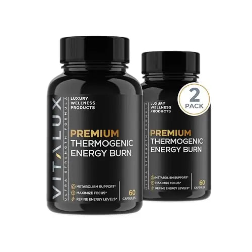 VITALUX || Premium Thermogenic Energy Burn || Metabolism Support, Boost Energy Levels EPN Supplements Au supplements
