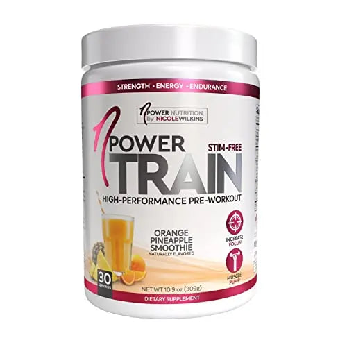 nPower Nutrition-Train Pre-Workout for Women, Orange Pineapple, 30 Servings, Stimulant nPower Nutrition Au supplements