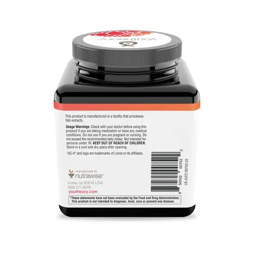 Youtheory Joint Complex with UC-II, 60 Count (1 Bottle) YouTheory Au supplements