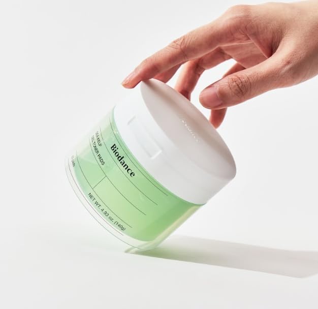 Biodance Sea Kelp Gel Toner Pads, Calming Toner Pads for Sensitive Skin, Oil & Sebum Control, Refreshing Blemish Care