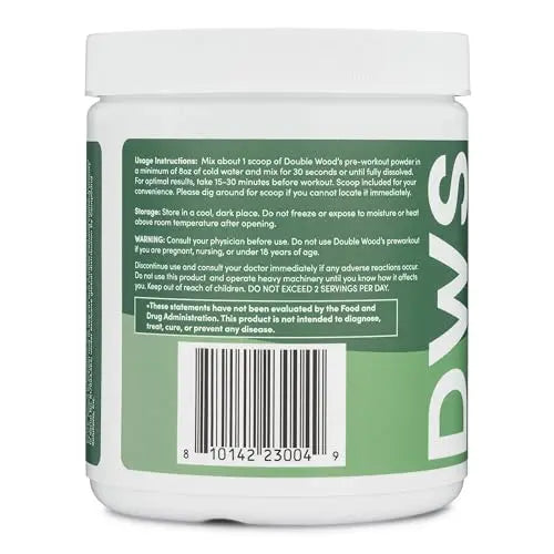 Pre Workout Powder for Men & Women (30 Servings of Caffeine, Beta Alanine, L-Citrulline Double Wood Supplements Au supplements