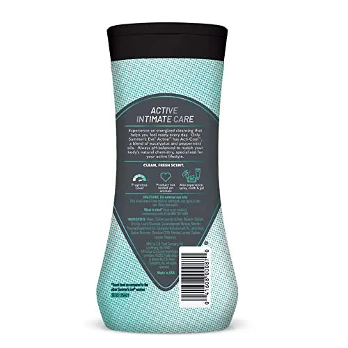 Summer's Eve Active Daily Performance All Over Feminine Body Wash, Feminine Wash pH Balanced Summer's Eve Au supplements