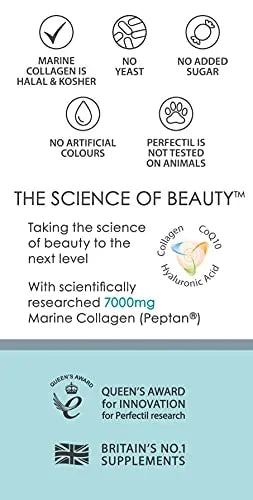 Perfectil Platinum Collagen for Skin 10 x 50 ml Perfectil Au supplements
