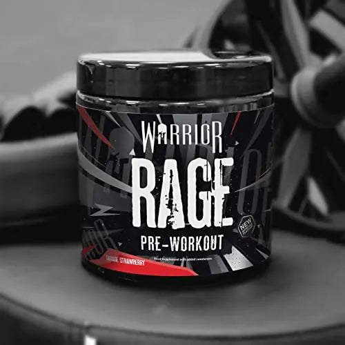Warrior, Rage - Pre-workout Powder - 392g - Energy Drink Supplement with Vitamin C Warrior Au supplements