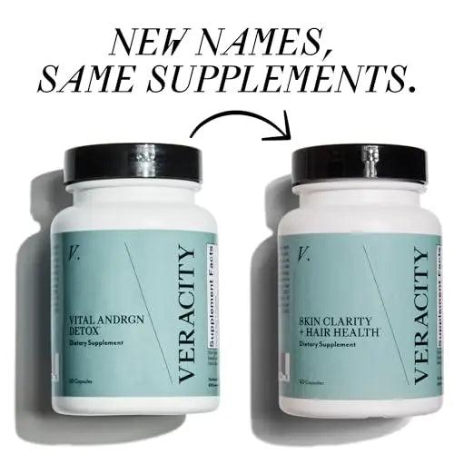VERACITY SELFCARE Androgen Detox Fatigue Ease, Hair Growth Supplement, Hormone Balance VERACITY SELFCARE Au supplements
