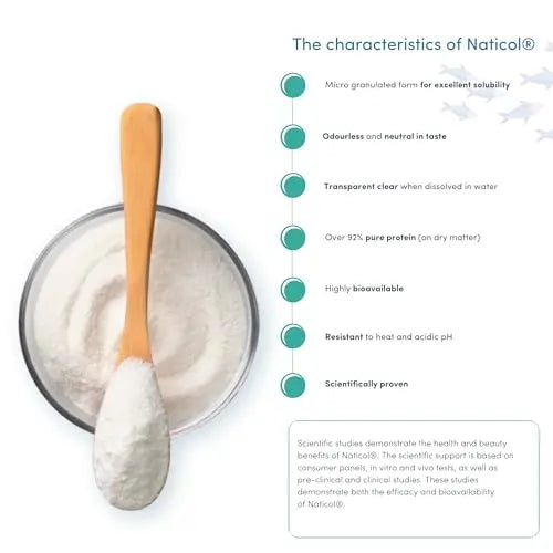 Marine Collagen 375g - 12.5g x 30 Servings - Naticol® Type 1 and 3 - Vitality Pro Hydrolysed Collagen vP Vitality Pro Au supplements