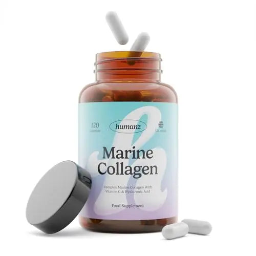 Humanz Collagen Capsules - Marine Collagen with Vitamin C - Collagen Supplements for Women & Men Humanz Au supplements