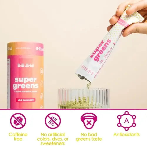 BEAM be Amazing Super Greens Powder with Prebiotics, Digestive Enzymes & Antioxidants BEAM Au supplements