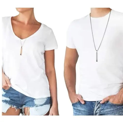 Mariscal Anxiety Breathing Necklace - Rose Gold Anti Anxiety Necklace Breathing for Women and Men Mariscal Store Au supplements