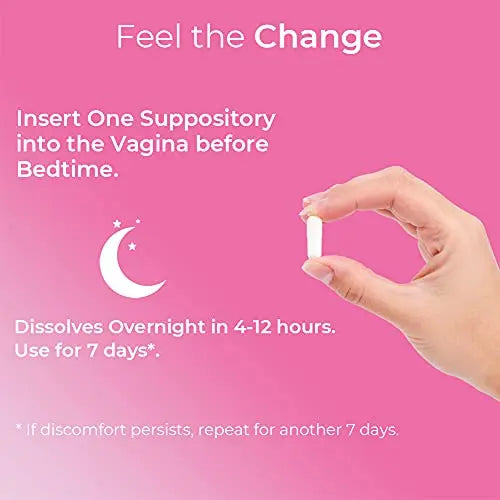Natureland 40 Count, 600mg Boric Acid Vaginal Suppositories, Made in USA, Restore pH Balance Natureland Au supplements