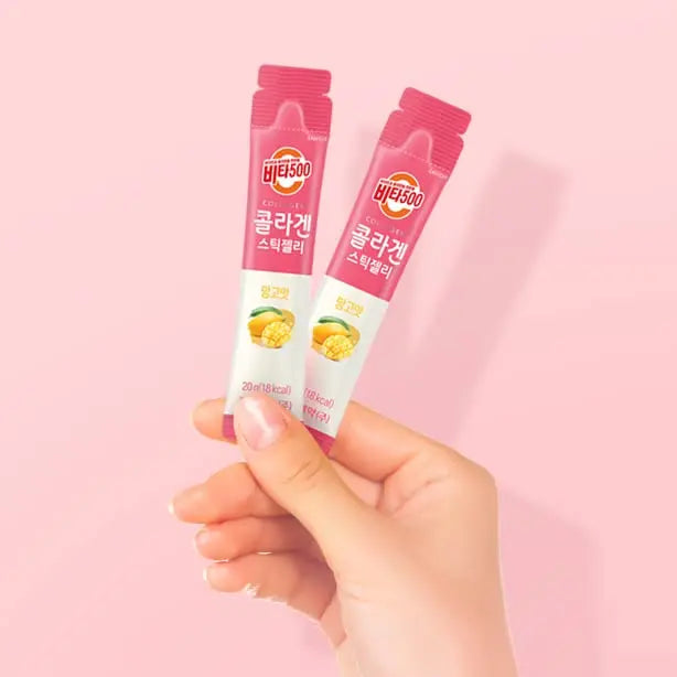 KWANGDONG Vita500 Mango Collagen Peptides Stick Jelly, with Vitamin C, to Support Skin KWANGDONG Au supplements