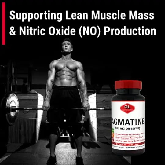Olympian Labs Agmatine 500 mg per Serving, 60 Vegetarian Capsules Olympian Labs Au supplements