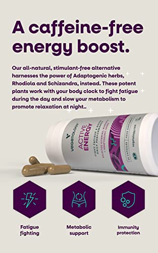 Vegetology Energy Supplements – Iron, Vitamin C & B2, B12, Folate & More – Vitamin Supple VEGETOLOGY Au supplements