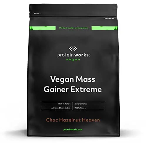Protein Works - Vegan Mass Gainer Extreme | High Calorie Protein Powder | Weight Gainer Protein Works Au supplements