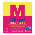 Midol Complete Gelcaps 24ct: Midol Complete Menstrual Pain Relief Gelcaps with Acetaminophen Midol Au supplements