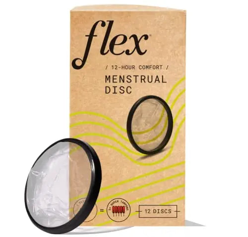 Flex Menstrual Discs | Disposable Period Discs | Reduce Cramps & Dryness FLEX Au supplements