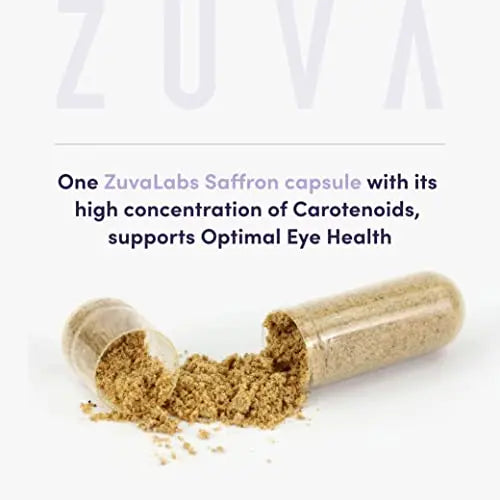Saffron Supplements - 100% Pure Saffron Extract Mood Enhancer for Women and Men ZuvaLabs Au supplements