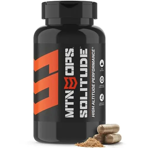 MTN OPS Solitude High-Altitude Performance Supplement (25 Servings), Black, One Size MTN OPS Au supplements