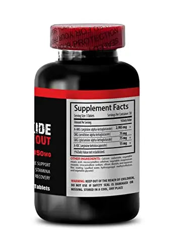 Nitric Oxide powder with L-arginine and L-glutamine - Nitric Oxide Pre-Workout Booster VIP VITAMINS Au supplements