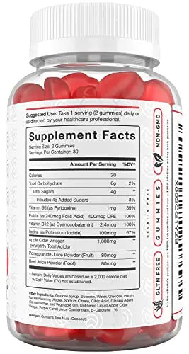 PUREFINITY Apple Cider Vinegar Gummies – Raw, Natural, Unfiltered ACV from The Mother PUREFINITY Au supplements