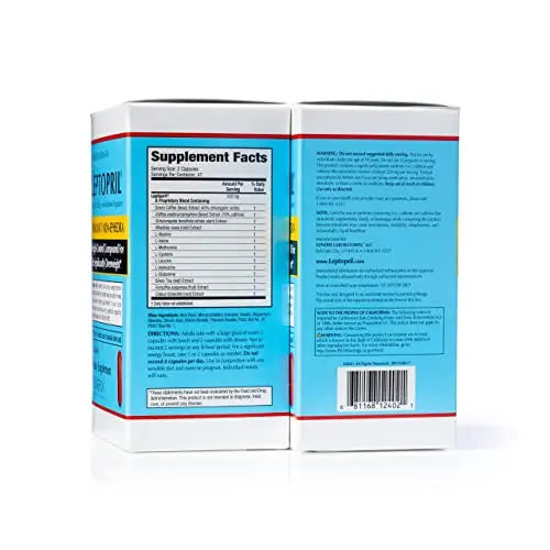 GENERIX LABORATORIES Leptopril- Dietary Supplement and Acute Metabolic Regulator Basic Research Au supplements