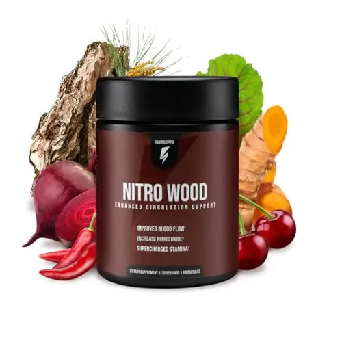 Choi Moid Bundle LED Light Key Chain + Nitro Wood Enhanced Circulation Nitric Oxide Generic Au supplements