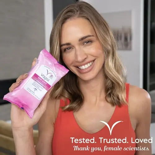 Vagisil Odor Block Daily Freshening Wipes for Feminine Hygiene in Resealable Pouch Vagisil Au supplements