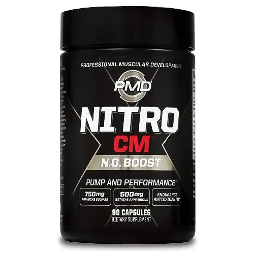 PMD Sports Nitro cm - Nitric Oxide with Agmatine Pre Workout Supplement - Muscle PMD Au supplements