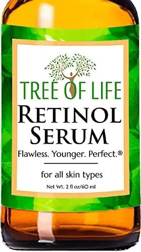Tree of Life Retinol Serum for Face w/Hydrating Hyaluronic Acid for Wrinkle Soothing Tree of Life Beauty Au supplements