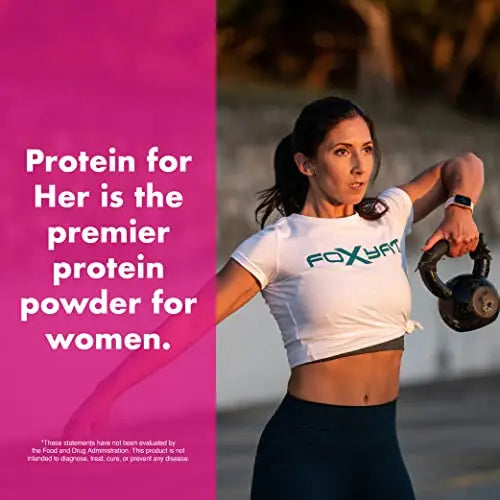 FoxyFit Protein for Her, Caramel Mocha Whey Protein Powder with CLA and Biotin FoxyFit Au supplements
