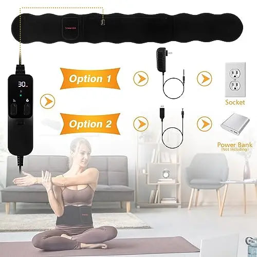 Streamlet Red Light Therapy Belt, 120 LED Combo 660nm 850nm Wearable Red Light Therapy Streamlet Au supplements