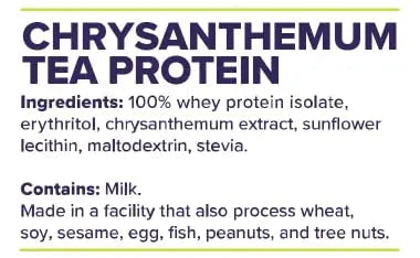 FitBites Whey Protein Isolate (Chrysanthemum Tea) FitBites Au supplements