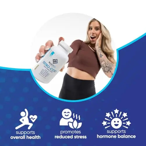NuEthix Formulations Estro-Cort Anti-Estrogen Nutritional Support Dietary Supplement, 120 Capsules NuEthix Formulations Au supplements
