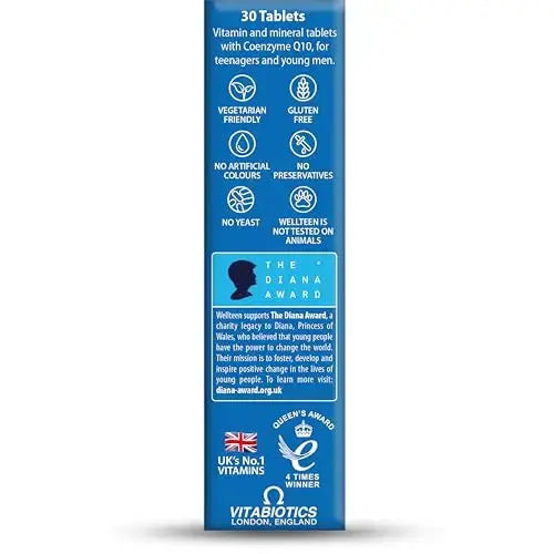 Wellteen by Vitabiotics Him Tablets x 30 Wellteen Au supplements