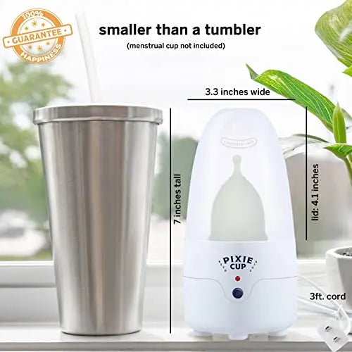 Pixie Menstrual Cup & Disc Steamer Sterilizer - Ranked 1 for The Best Steamer - Kills 99.9% of Germs Pixie Cup Au supplements