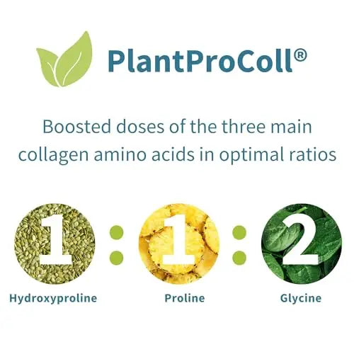 Vegan Collagen Powder, Natural Vanilla Flavour, Plant-Based Peptide Protein Supplement Igennus Healthcare Nutrition Au supplements