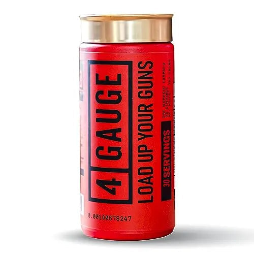 4 Gauge Natural Preworkout Without The Jitters | 30 Servings | Nitric Oxide Booster 4 Gauge Au supplements