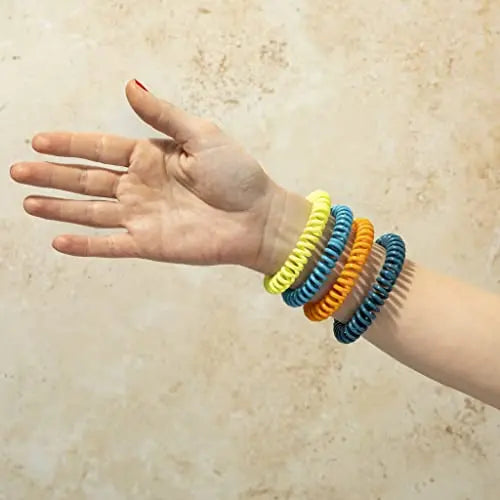 Cliganic 25 Pack Mosquito Repellent Bracelets, DEET-Free Bands, Individ Cliganic Au supplements
