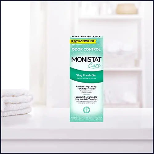 Monistat Stay Fresh Gel, Odor Eliminating Gel for Feminine Care, Fragrance Free Vaginal Gel, Prefilled Monistat Au supplements