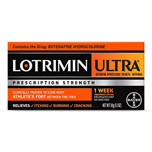 Lotrimin Ultra 1 Week Athlete's Foot Treatment - Antifungal Cream, 30 Gram Lotrimin Au supplements