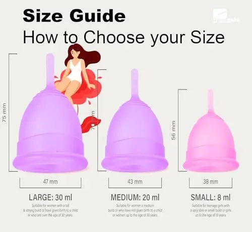 Ggadgets Menstrual Cup for Women with Pouch | Ultra Soft Odour & Rash Free | No Leakage Ggadgets Au supplements