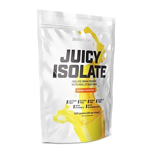 BioTechUSA Juicy Isolate | Gluten-Free, Lactose-Free, Sugar-Free | Refreshing Protein Soft Drink BioTechUSA Au supplements